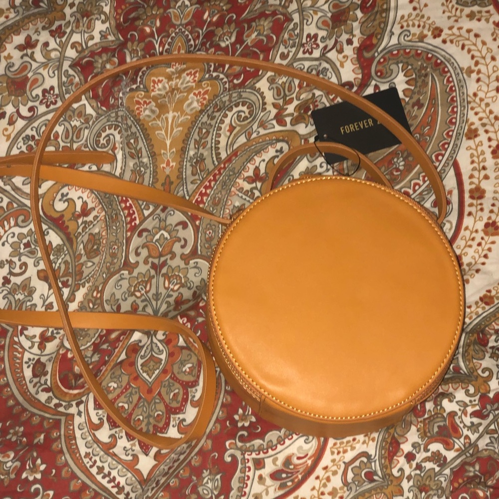 Mustard crossbody bag